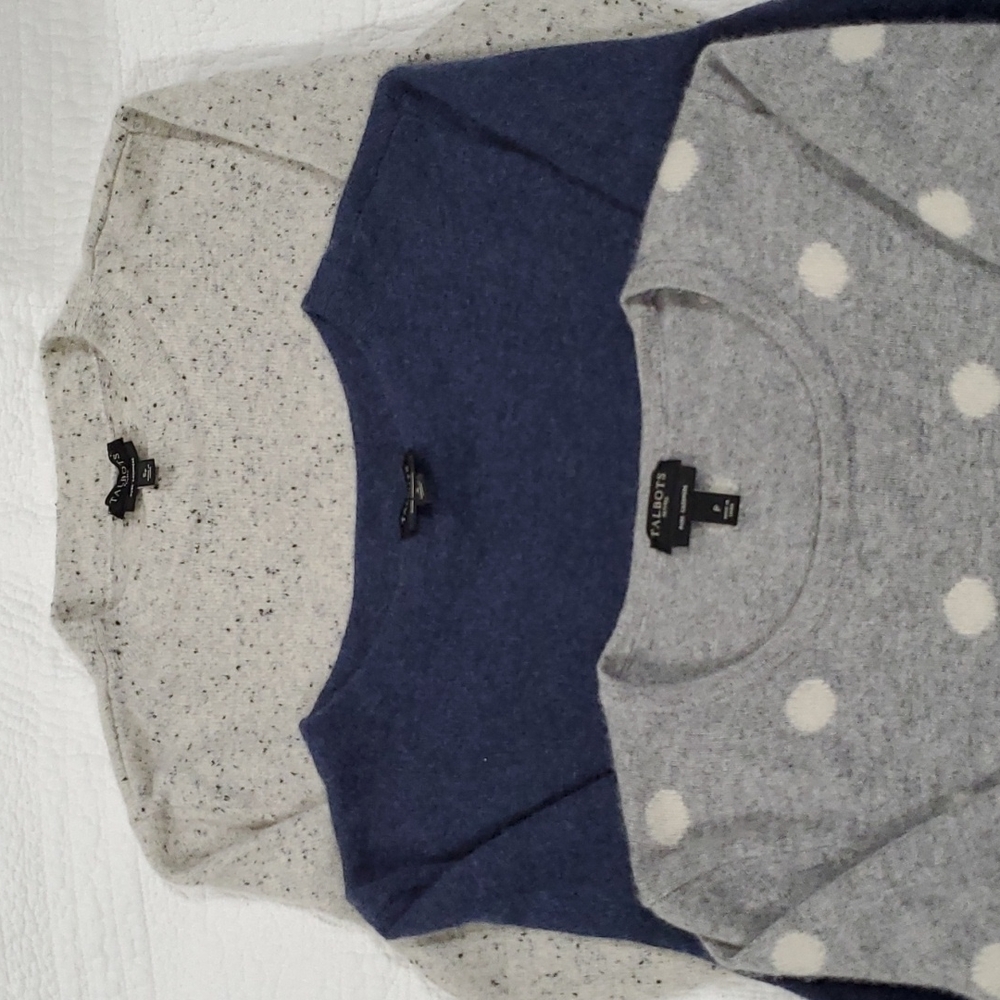 Cashmere sweaters